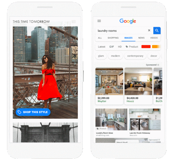 В Google Ads доступны новые форматы рекламы для магазинов